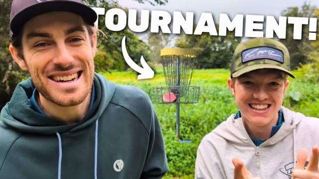 We Played Our Monthly Match During a Disc Golf Tournament!?