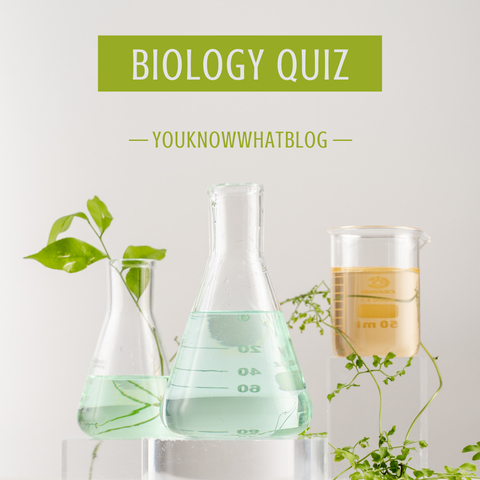Biology Quiz promotion post by youknnowwhatblog