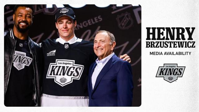 First Round Pick Henry Brzustewicz (Defenseman) | LA Kings NHL Draft 2025