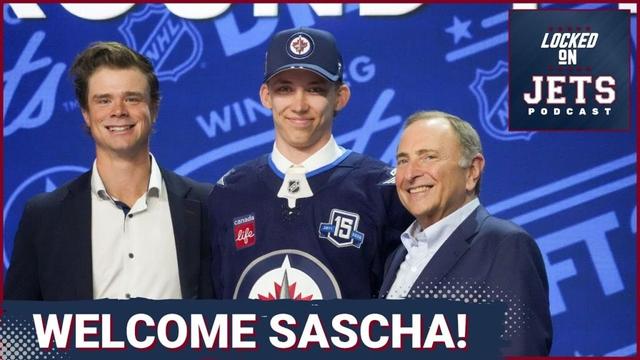 The Winnipeg Jets Select Sascha Boumedienne 28th Overall In The 2025 NHL Draft!