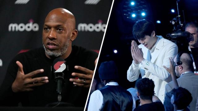 Chauncey Billups picks out one reason he is not at all worried about Yang Hansen, but admits 'unique' challenge