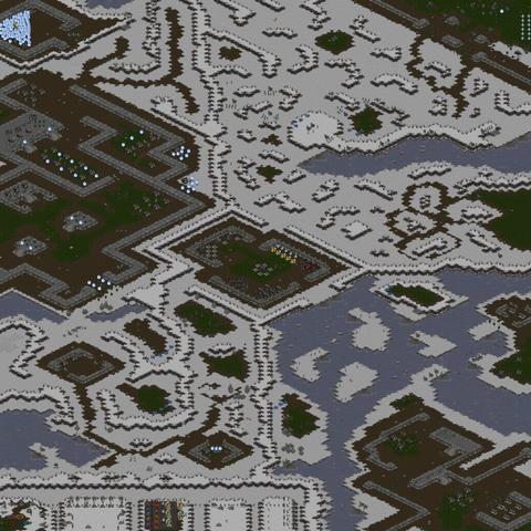 Aperçu de la carte/Preview of the map Gundam Wing RPG V5