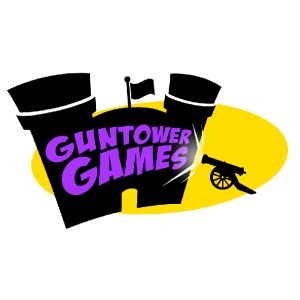 Image shows the logo for Guntower Games