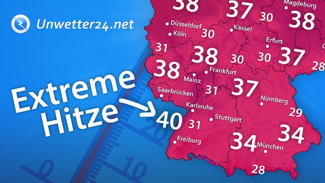 Extreme Hitze zum Start in den Juli 2025