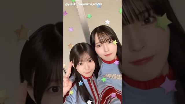 中嶋優月 山下瞳月 Venue101さんありがとうございました！！Instagram 櫻坂46