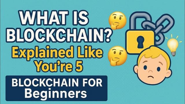 What is Blockchain? Explained Like You're 5 | Simple Blockchain Tutorial for Beginners.