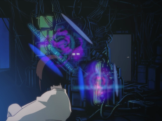 Frame from the series Serial Experiments Lain