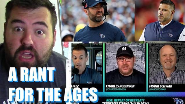 Tennessee Titans fan goes on a RANT watching Yahoo Sports give season prediction for the Titans