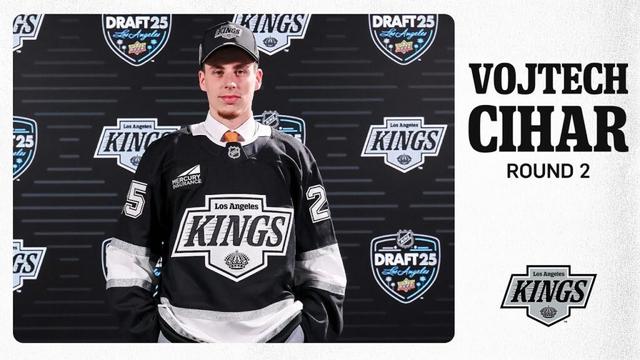 Second Round Pick Vojtěch Čihař | 2025 NHL Draft | LA Kings
