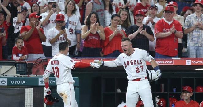 Mike Trout and Kevin Newman power Angels to win over Nationals
