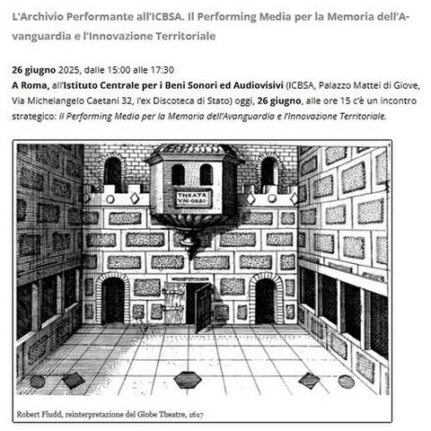 26 giu., Roma, ICBSA: convegno sulla memoria dell'avanguardia