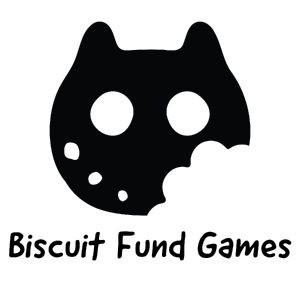 Image shows the logo for Biscuit Fund Games.