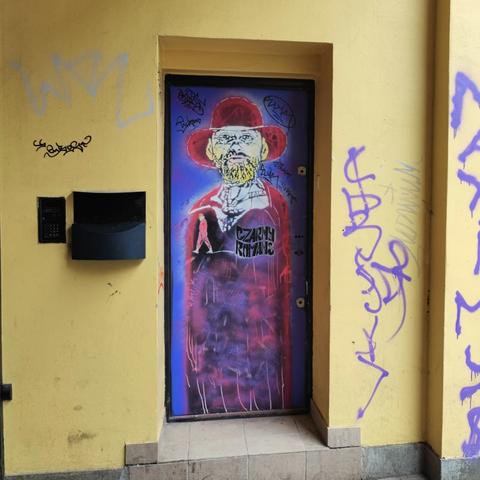 Graffiti of Czarny Roman