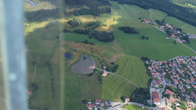 Little lake from above... photo from yesterday.