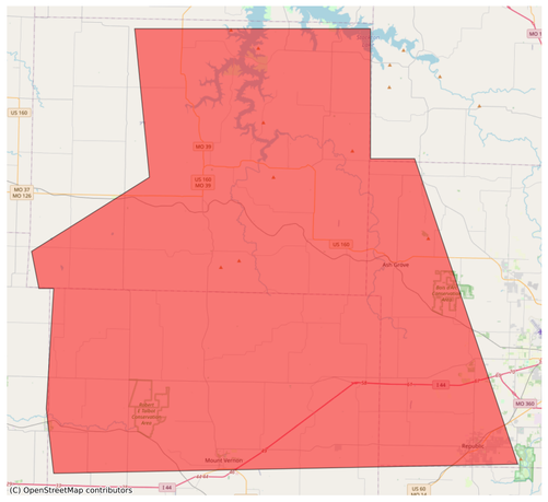 Severe Thunderstorm Warning - Shasta - NWS Springfield MO