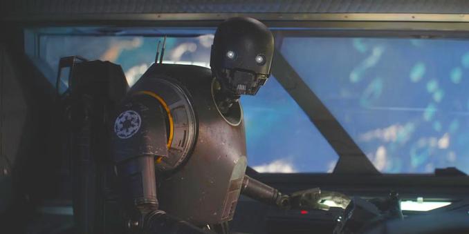 K-2SO in “Rogue One”