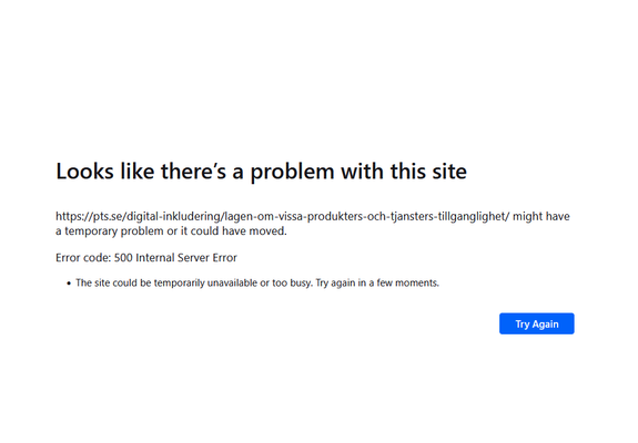 Looks like there’s a problem with this site