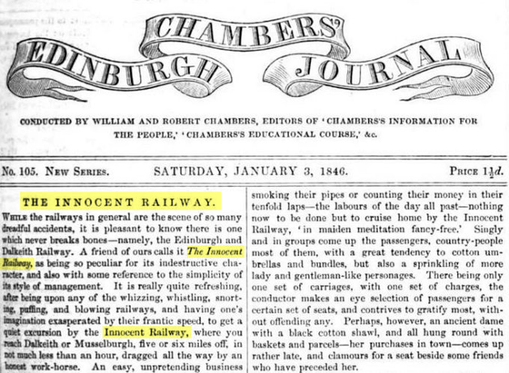 Chambers' Edinburgh Journal, No. 105, January 1846