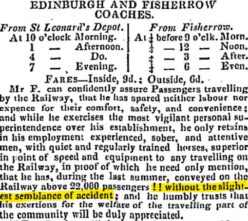 "Without the slightest semblance of accident", The Scotsman - 1st September 1832