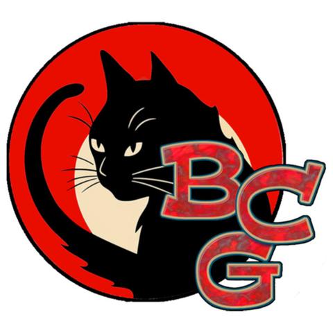 Image shows the logo for Bad Cat Games