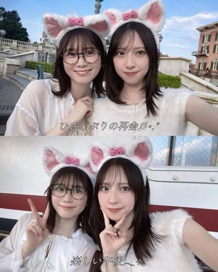 日向坂46・金村美玖 ディズニーで丹生明里とハッスル！2ショットが可愛すぎる！ | 話題の投稿 | スポーツブル (スポブル)