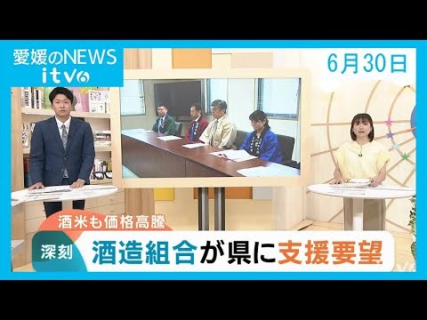 愛媛のニュース(06月30日)