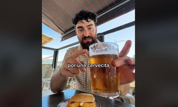 Un momento de la publicación de @detapaspormadrid. (TIKTOK / @detapaspormadrid)