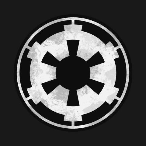 Logo of the Empire in Star Wars