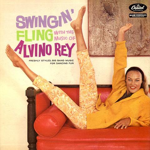 Swingin' Fling by Alvino Rey LP cover