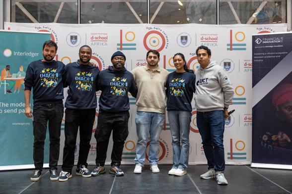 Third place winners of the UCT hackathon