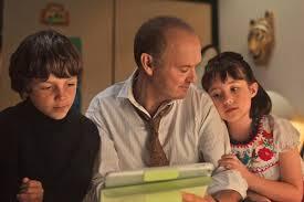 After his second wife checks into rehab for a prescription drug addiction he had no awareness of, Michael Keaton's workaholic Andy Goodrich learns how to be a good parent in Hallie Myers Shyler's movie Goodrich.