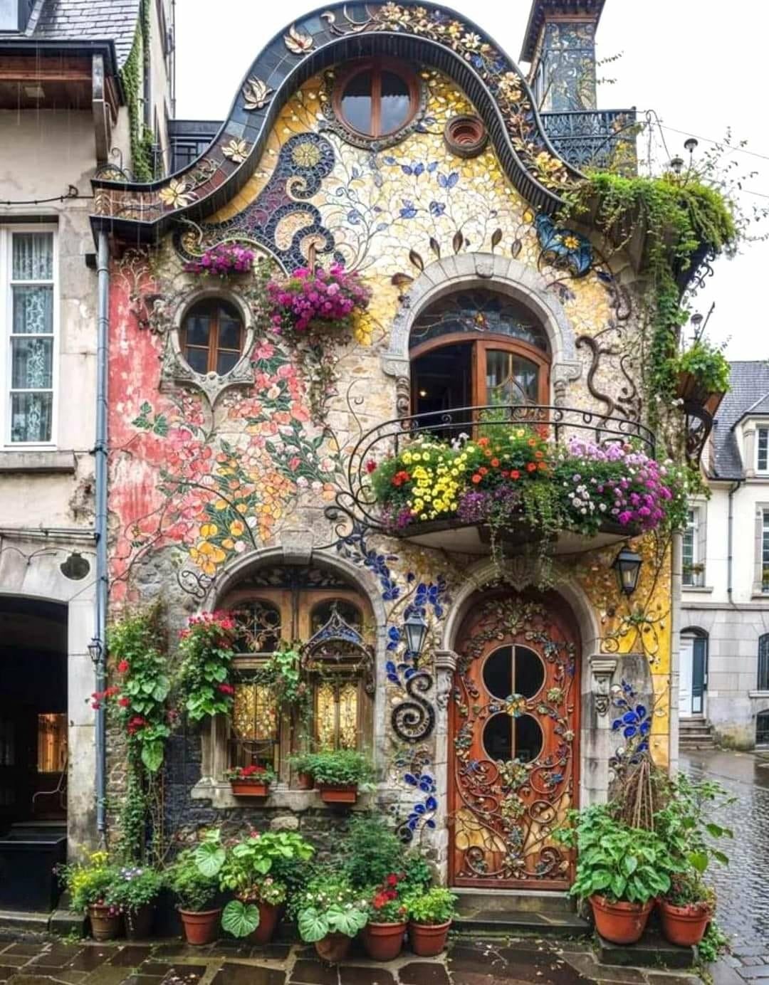 Ornate house in Barcelona