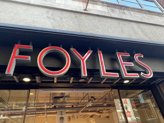 Foyles entrance