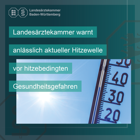 Bild eines Thermometers, das 37 Grad anzeigt. Im Hintergrund blauer Himmel und strahlende Sonne.