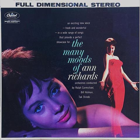 The Many Moods of Ann Richards LP cover