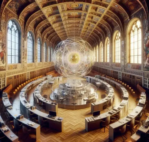 generata AI Open Symposium a venezia per lo studio della fisica delle particelle