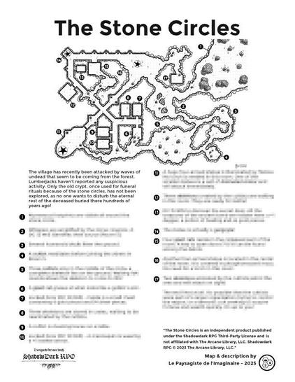 Shardowdark one-page dungeon