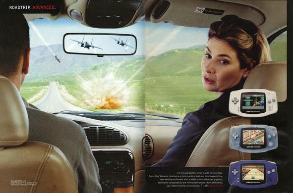 Game Boy Advance 'Road Trip, Advanced' Magazine Ad (2001)