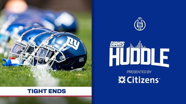 2025 Giants Tight Ends | Giants Huddle | New York Giants