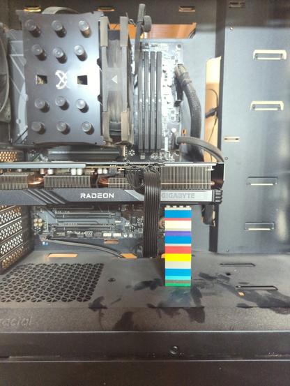 Lego stack holding up the back of my GPU.