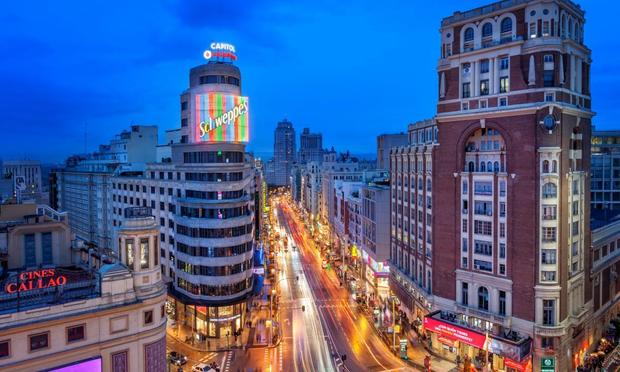 La Plaza de Callao de Madrid. (Getty Images)