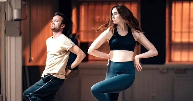 jessie breaking bad and doctor who girl dancing in casual wear