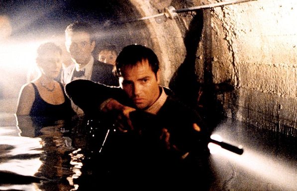 gala wankers chest deep in a sewer and one of them's pointing a rifle seriously