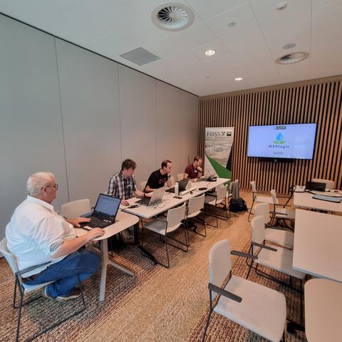 Workshop at FOSS4GNL