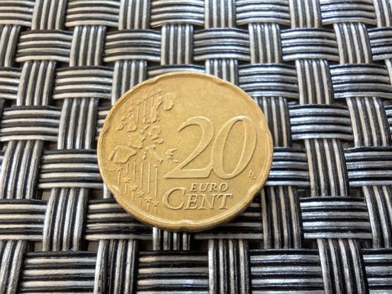 munt 20 cent (Euro) uit 2000