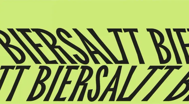 TT Biersal Font Family TypeType