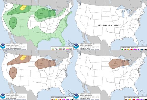 Heavy Rainfall Across the Southwest, Mid-Atlantic and Florida; Fire Weather Concerns in the Northwest and Alaska
Heavy to excessive rainfall may bring flooding to parts of Arizona, New Mexico, Florida, North Carolina, and Virginia today. Recently burned areas will be particularly vulnerable to flash flooding. Gusty winds and low humidity will bring elevated to critical fire weather conditions to parts of the Northwest U.S. and central Alaska today.