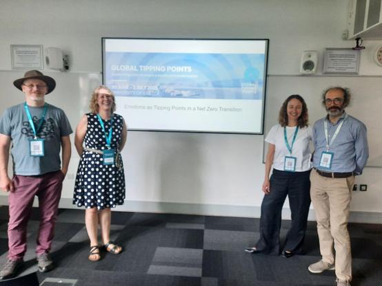 Me with other speakers at the conference