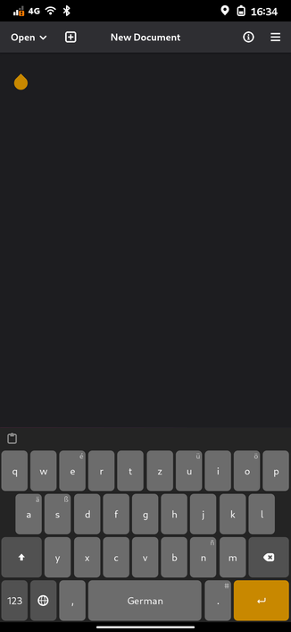 A screenshot of Phosh with the on screen keyboard unfolded. The resolution is at 250%.The keyboard's key area takes up 4cm of the screen (excluding the auto completion bar).

gsettings set sm.puri.phosh.osk scaling "['auto-portrait']"