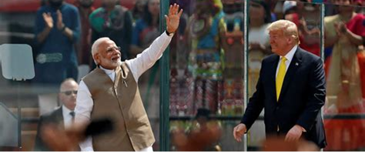 Indian Prime Minister Narendra Modi and US President Donald Trump Credit: Reuters